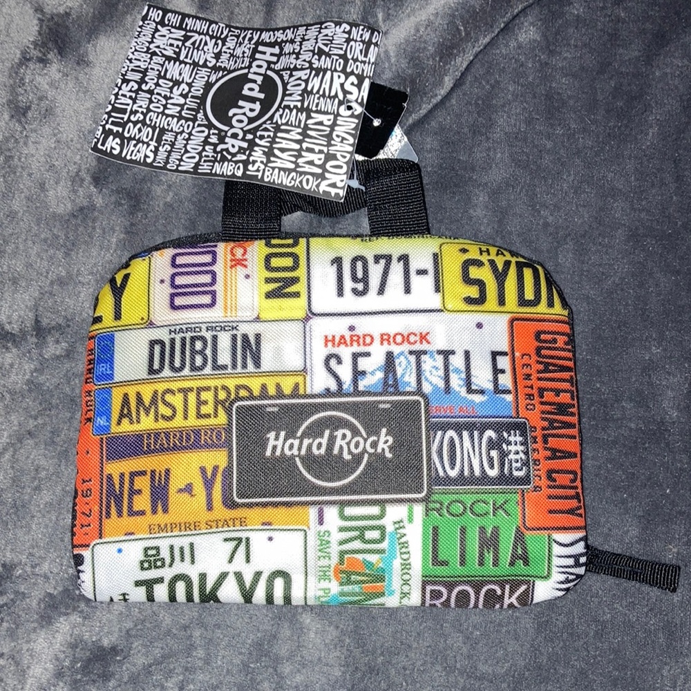 NWT Packable Hard Rock destination backpack